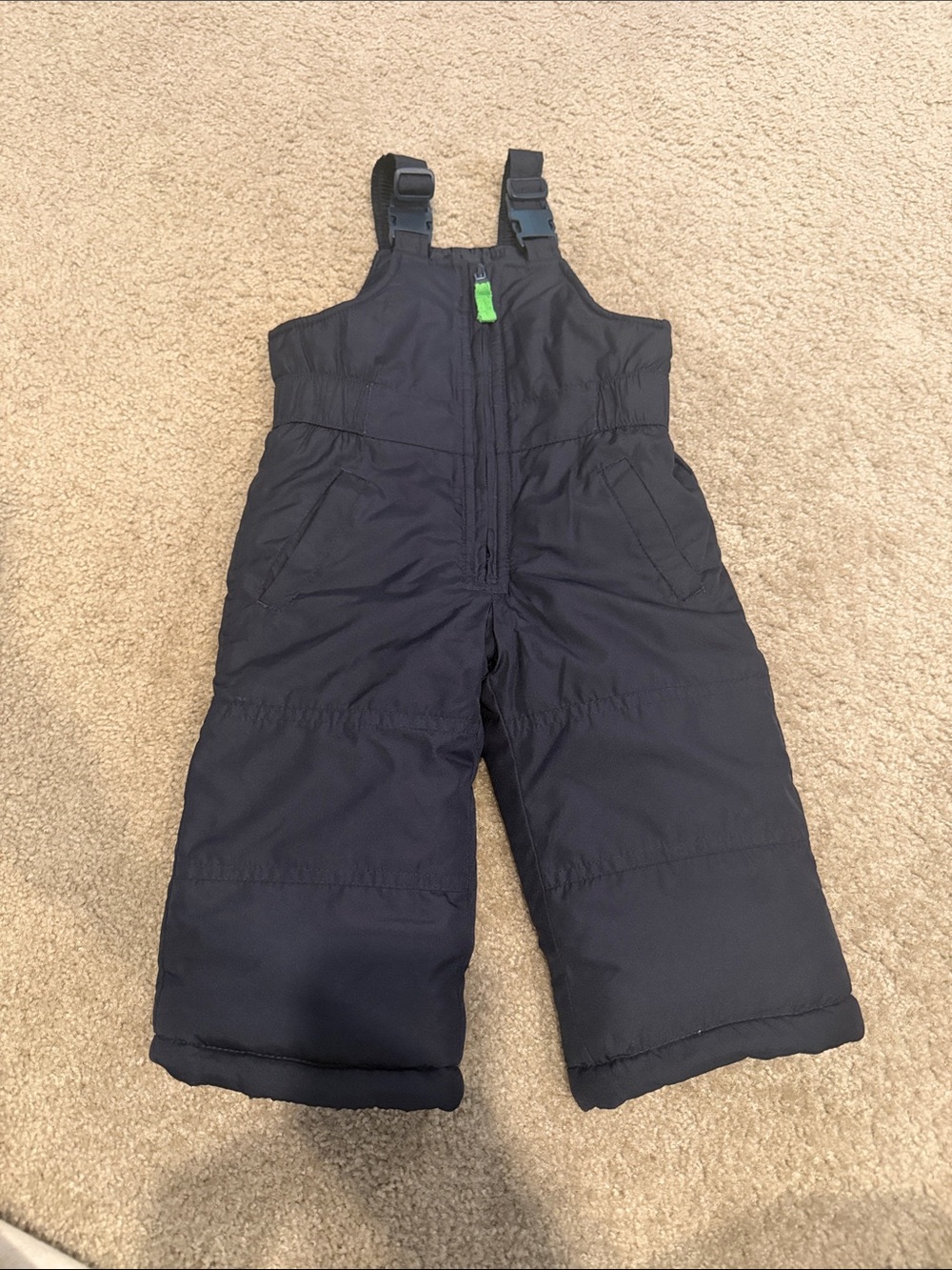 Kids Insulated Snow Bib Overalls